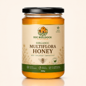 Organic Multiflora Honey / 500g